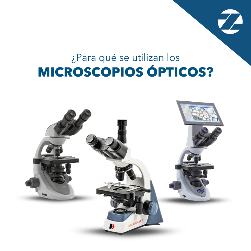 ¿Para que se utilizan los microscopios ópticos?