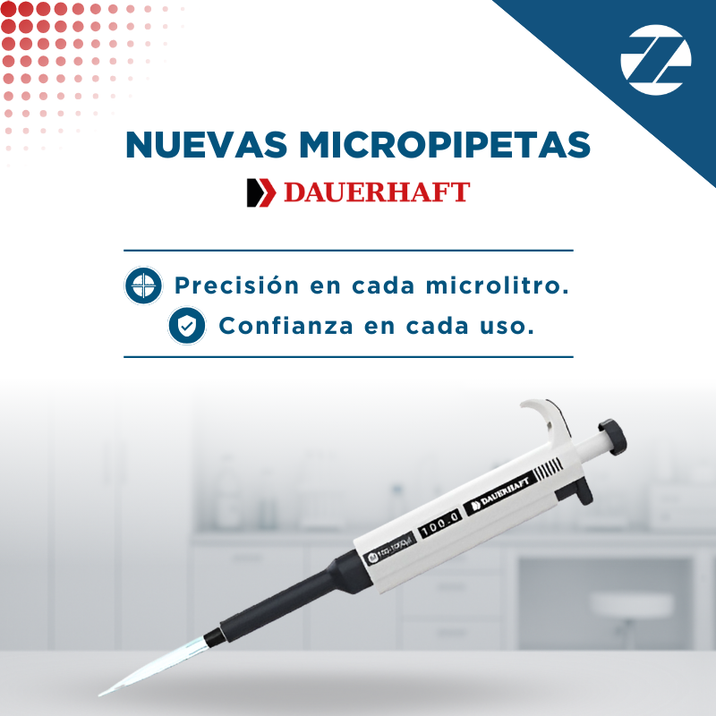 Nuevas pipetas Dauerhaft: Precisión en cada microlitro. Confianza en cada uso.