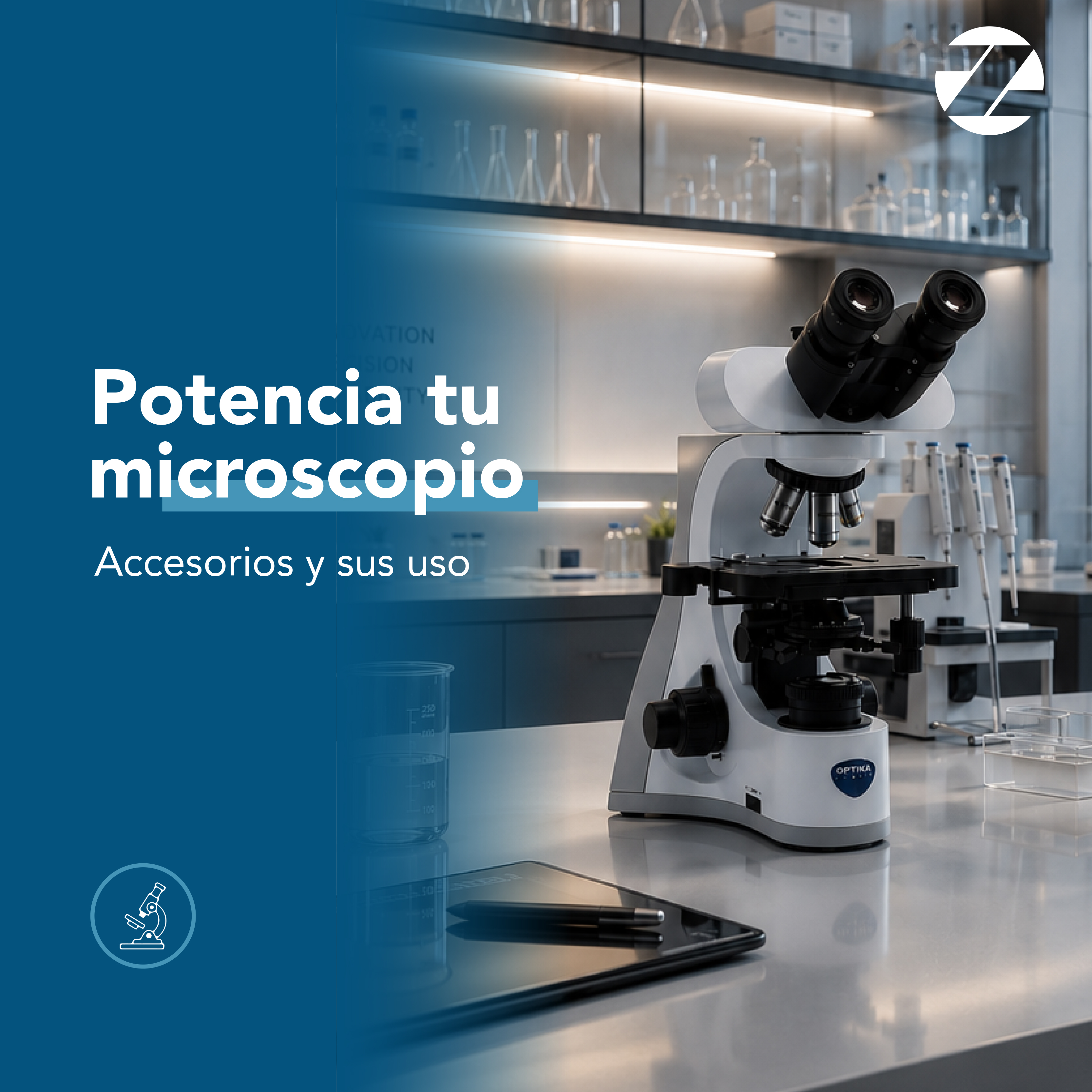 Maximiza el Potencial de tu Laboratorio: Accesorios Esenciales para Microscopía