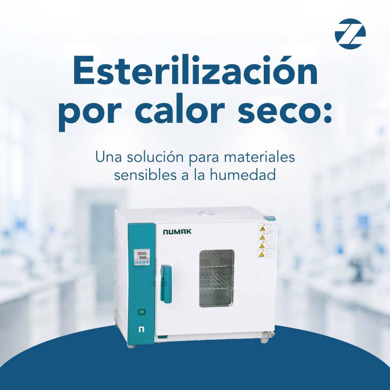 Esterilización por calor seco: una solución para materiales sensibles a la humedad