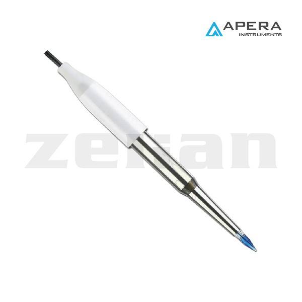 Electrodo de pH/temperatura de lanza con cuerpo de titanio para muestras de alimentos Modelo LabSen 753. Marca Apera
