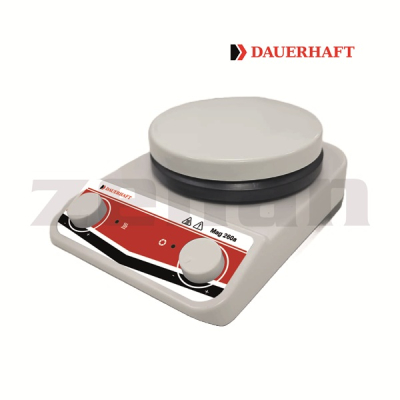 Agitador magn&eacute;tico con calefacción Marca Dauerhaft, modelo Mag 260a