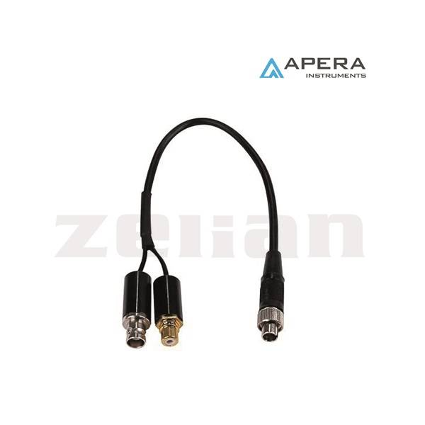 Convertidor de 8 pines a BNC/RCA para electrodos. Marca Apera
