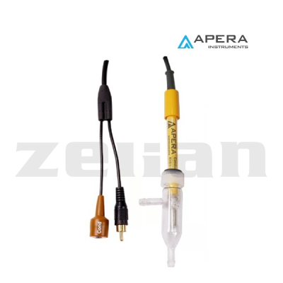 Electrodo de conductividad/temperatura (K=0.1). Marca Apera, modelo DJS-0.1-F