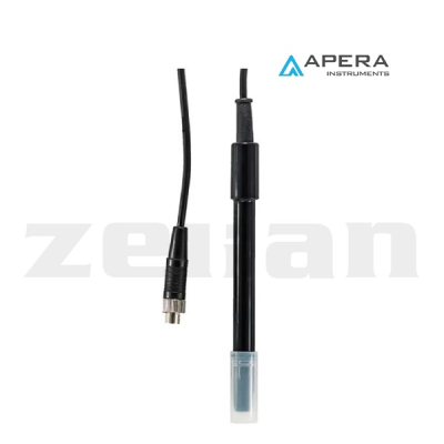 Electrodo de conductividad/temperatura (K=1), conector de 8 pines. Marca Apera, modelo 2301T-S