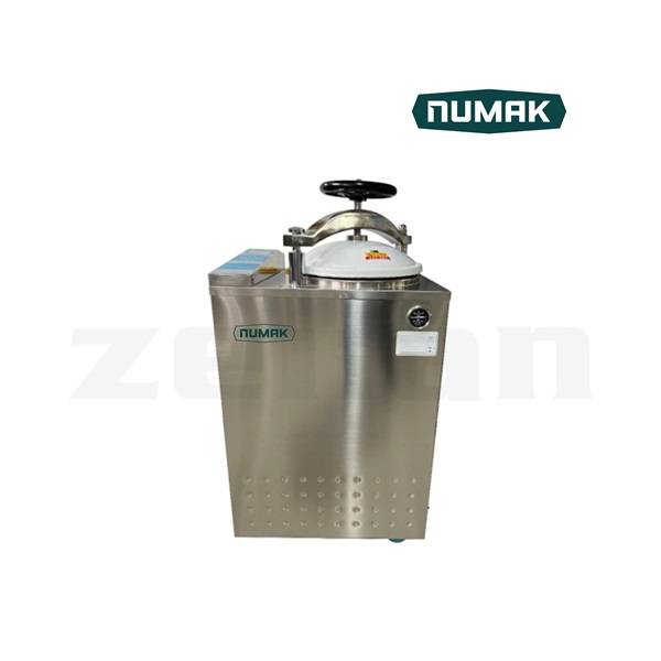 Autoclave automático de 75 litros con pulso de vacío, secado e impresora de matriz de punto. Marca Numak, modelo AVN-75 DP