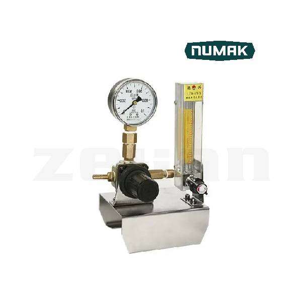 Válvula de control de flujo para concentradores linea CEZ. Marca Numak