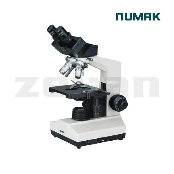 Microscopio binocular con iluminacin LED. Marca Numak, modelo XSZ 107 BN