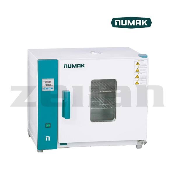 Estufa de esterilización y secado  de 225 L con forzador  y controlador PID inteligente. Marca Numak, modelo DF-225L