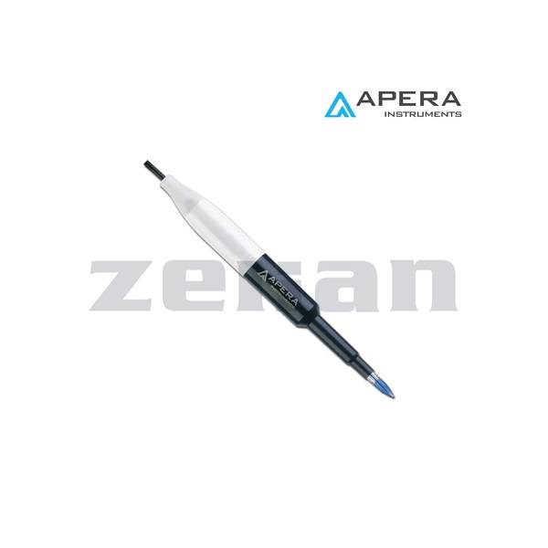 Electrodo de pH de lanza con cuerpo de PVC para medición en suelos, con conector BNC. Marca Apera, modelo LabSen 551