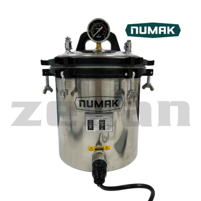 Autoclave portátil el&eacute;ctrico de 18 litros, uso manual. Marca Numak, modelo APN-18
