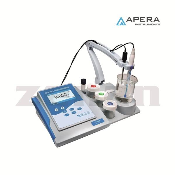 Medidor multiparámetro de mesa con agitación GMP/GLP. Marca Apera, modelo PC9500.