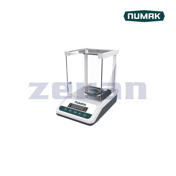 Balanza analítica electrónica  (220 g / 0.1 mg). Marca Numak, modelo BAN220