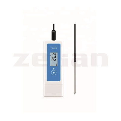 Datalogger de temperatura de amplio rango, reporte en formato PDF con sonda externa. Marca Yowexa, modelo YMP-700ED