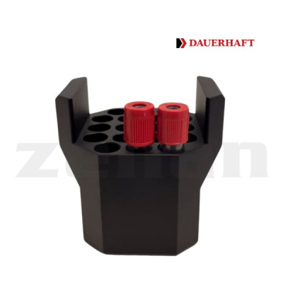 Juego de 4 portatubos para Rotor N°2, 72 tubos de 5/7 ml para centrífuga Wende L5M, Marca Dauerhaft