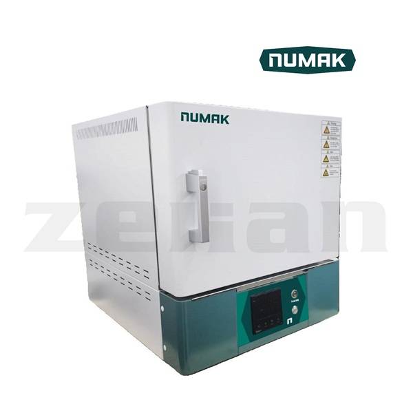 Horno tipo mufla de fibra cerámica, capacidad 2 L. Marca Numak. Modelo HMC-2L