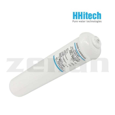 Cartucho KDF (Kinetic degradation fluxion) de equipo purificador para agua ultrapura  Eco-S15. Marca HHitech.